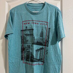 Aeropostale Blue T-Shirt New York City